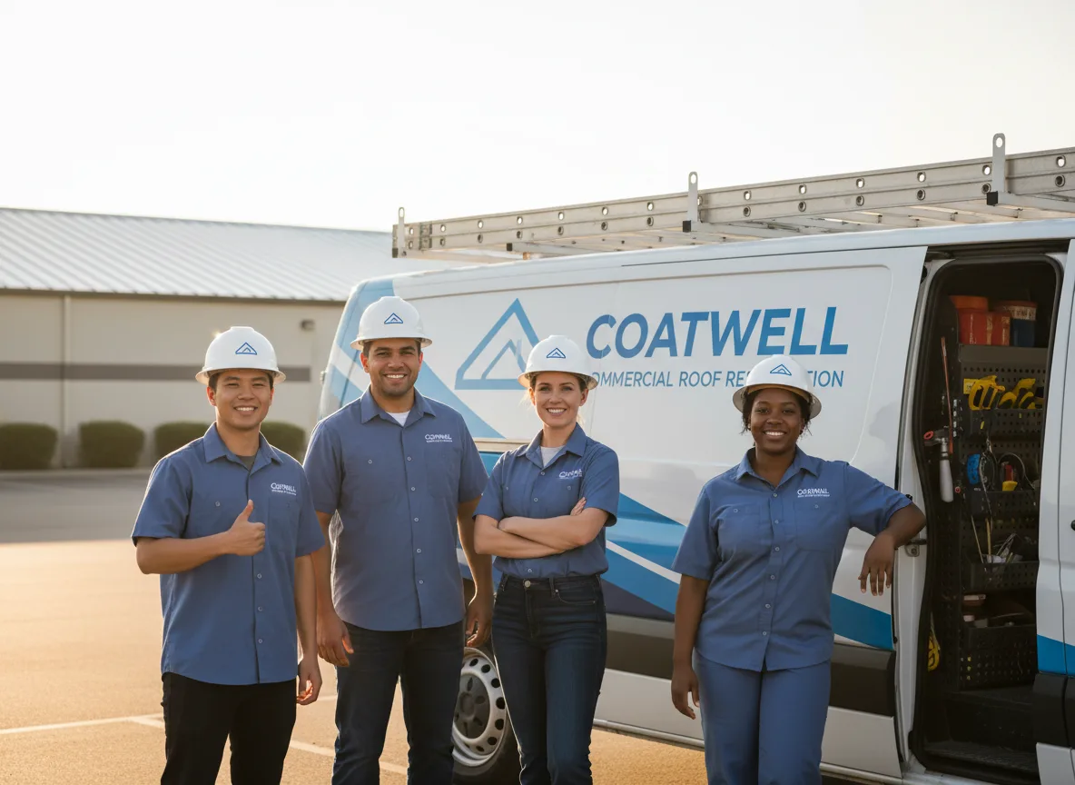 Commercial roof coating company in Lewisville, TX